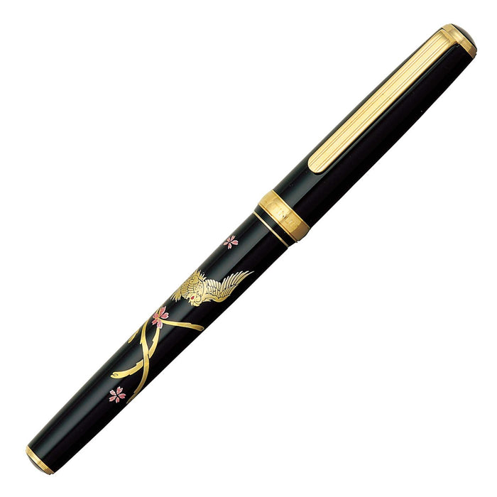 Platinum Fountain Pen M Medium Point - Dual-Use Modern Makie Phoenix Design-Kiichin - The #1 Place for Japanese Goods in Your Hand!