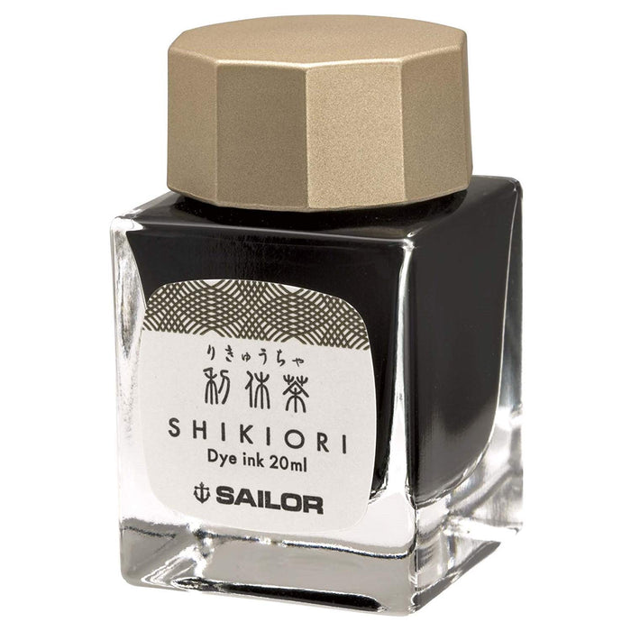 Sailor Fountain Pen Shikiori Izayoi No Yume Rikyu Tea Ink 13-1008-214-Kiichin - The #1 Place for Japanese Goods in Your Hand!