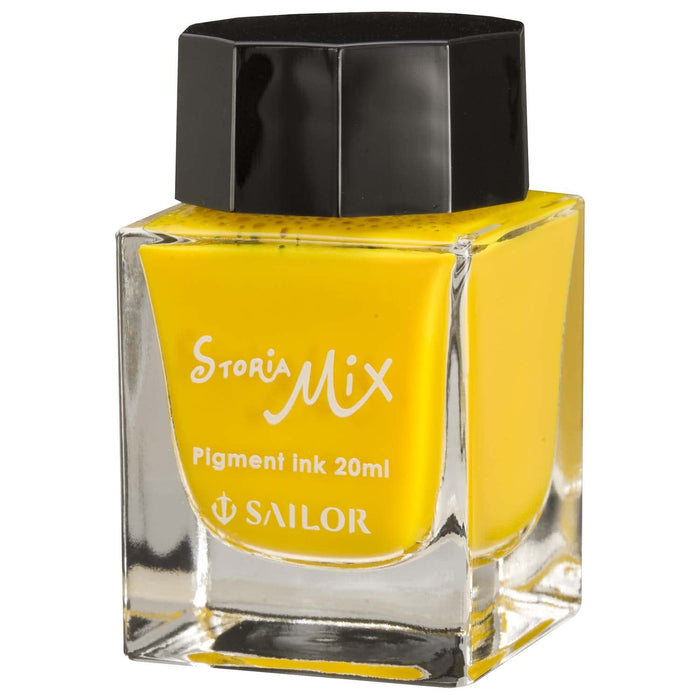 Sailor Fountain Pen with 20ml Yellow Storia Mix Pigment Ink 13-1503-270-Kiichin - The #1 Place for Japanese Goods in Your Hand!
