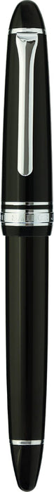 Sailor Fountain Pen Profit Casual Black with Silver Trim Music Nib 11-0571-920-Kiichin - The #1 Place for Japanese Goods in Your Hand!