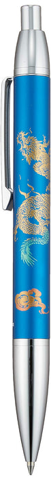 Sailor Fountain Pen - Graceful Makie Four Gods Seiryu Blue Oil-Based Ballpoint 16-0376-240-Kiichin - The #1 Place for Japanese Goods in Your Hand!