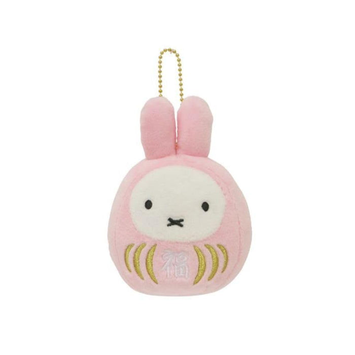 Sekiguchi Miffy Lucky Daruma Sakura Keychain H12 x W8cm by Dick Bruna-Kiichin - The #1 Place for Japanese Goods in Your Hand!