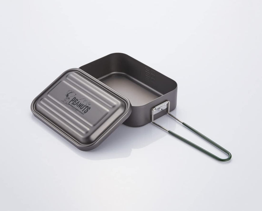 Skater Snoopy 1000Ml Aluminum Mess Box with Scale for Camping