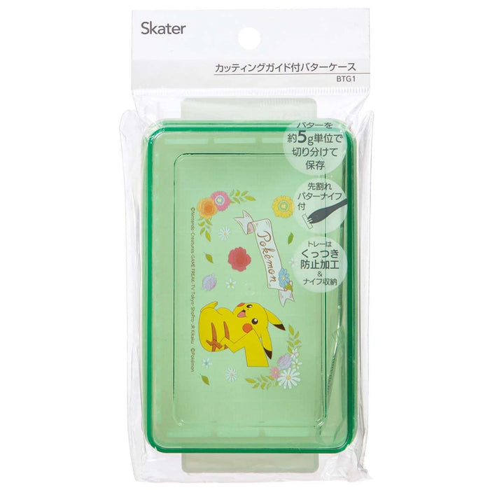 Skater Butter Case Cutter with Guide Pokemon Pocket Monster BTG1-A