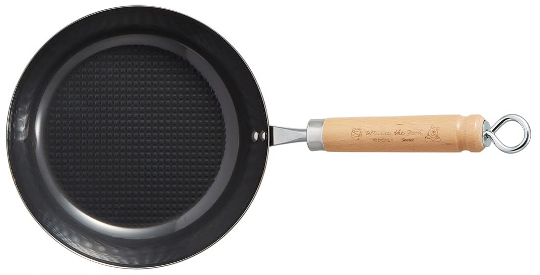 Skater Iron 20cm Frying Pan IH Gas Disney Winnie The Pooh Made in Japan