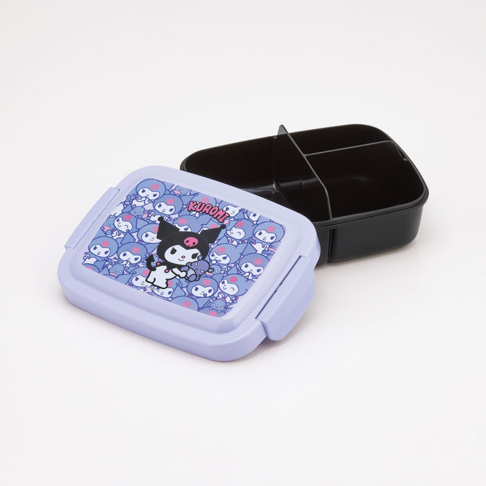 Skater Kids Lunch Box 840Ml Dome Shape Divider Kuromi Ushirou Shiro Japan