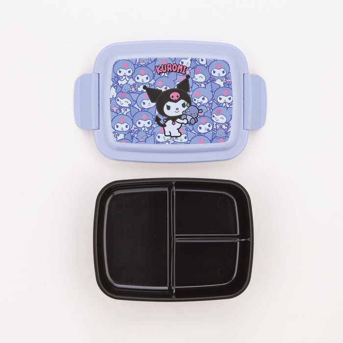 Skater Kids Lunch Box 840Ml Dome Shape Divider Kuromi Ushirou Shiro Japan
