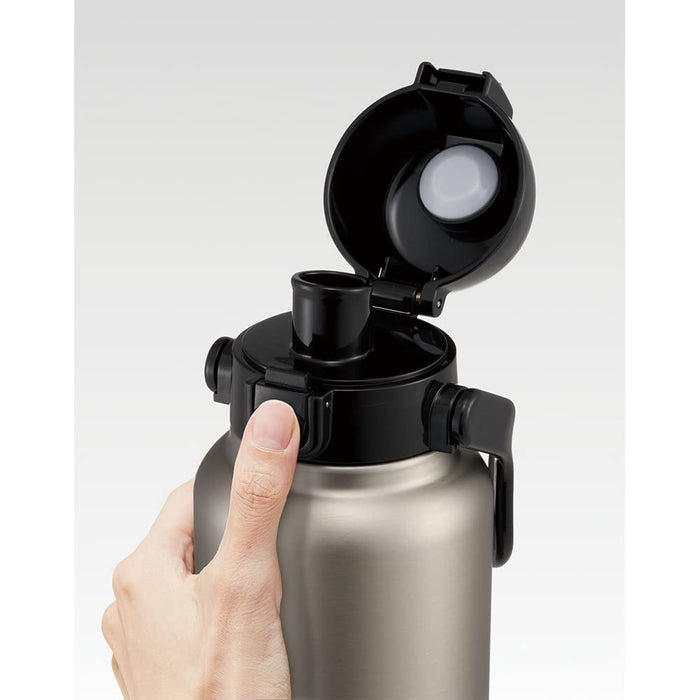Skater 1000ml Stainless Steel Water Bottle with Handle Silver