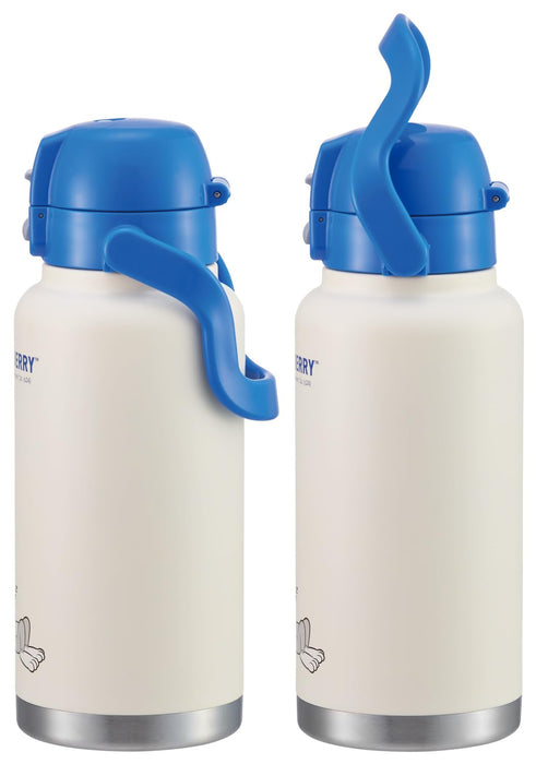 Skater 1000ml Stainless Steel Water Bottle with Handle Tom and Jerry Design