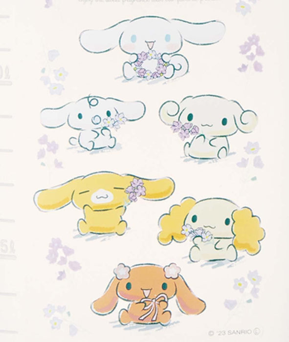 Skater Water Pot Cinnamoroll Flower Wreath Sanrio Bottle Ci19-A