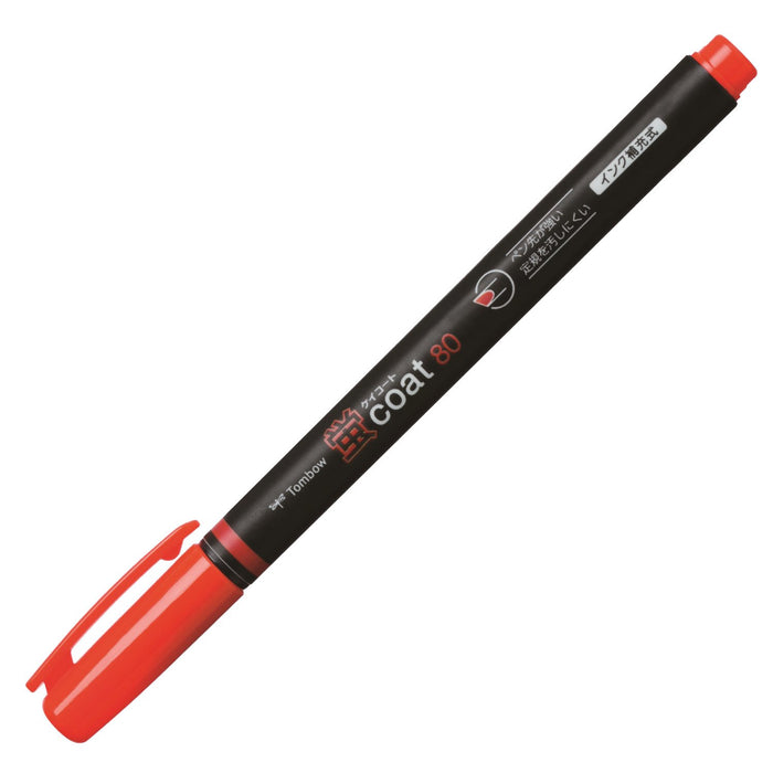 Tombow Fluorescent 80 Red Highlighter Pencil 10 Piece Pack Wa-Sc94-10P-Kiichin - The #1 Place for Japanese Goods in Your Hand!