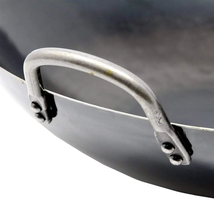 Yamada Japanese Hammered Iron Double-Handle Wok 1.6Mm 54Cm Thickness-Kiichin - The #1 Place for Japanese Goods in Your Hand!