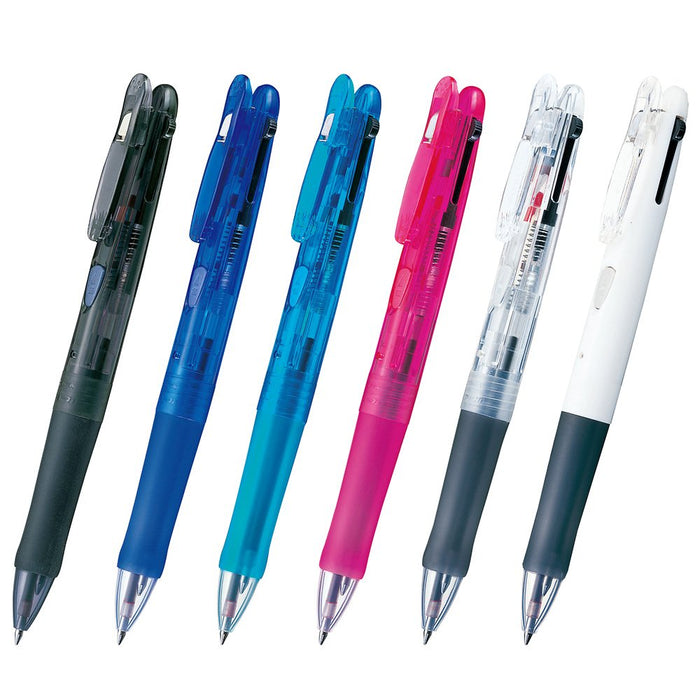 Zebra 10-Pack Blue G2C 2-Color Ballpoint Clip-On Pen - B-B2A3-Bl-Kiichin - The #1 Place for Japanese Goods in Your Hand!