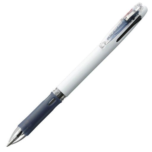 Zebra Ballpoint Pen 3-Color Clip-On Slim White 10-Piece Pack - B-B3A5-W-Kiichin - The #1 Place for Japanese Goods in Your Hand!
