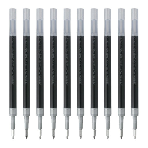 Zebra Sarasa Markon Mjf-0.5 Black Ballpoint Pen Refill 10-Piece Set-Kiichin - The #1 Place for Japanese Goods in Your Hand!