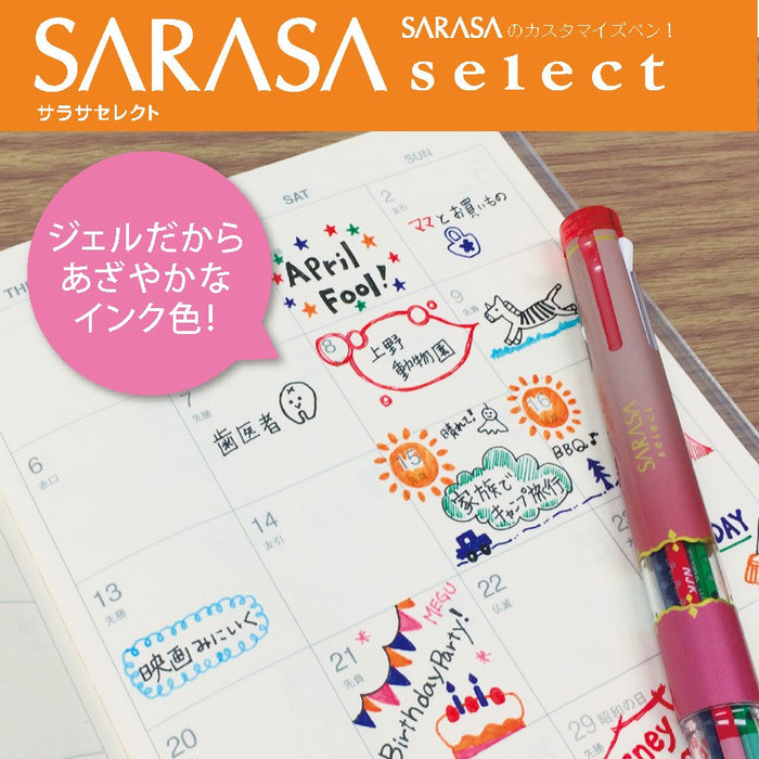 Zebra Sarasa Select Blue Green 0.3mm Ballpoint Pen Refills 10 Pack-Kiichin - The #1 Place for Japanese Goods in Your Hand!