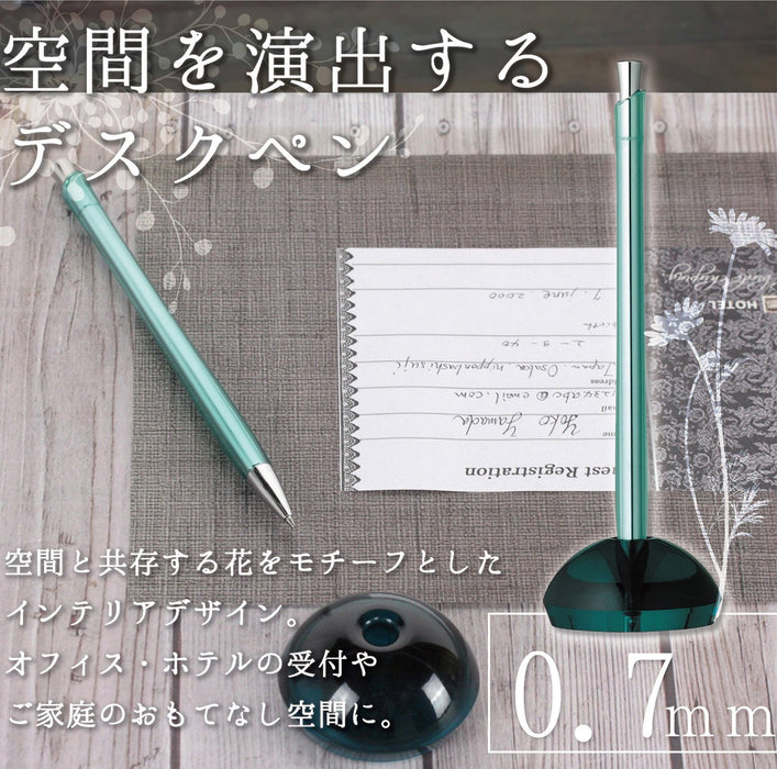 Zebra Ba65-Gbl Desk Pen 0.7 Glass Blue Premium Writing Tool-Kiichin - The #1 Place for Japanese Goods in Your Hand!