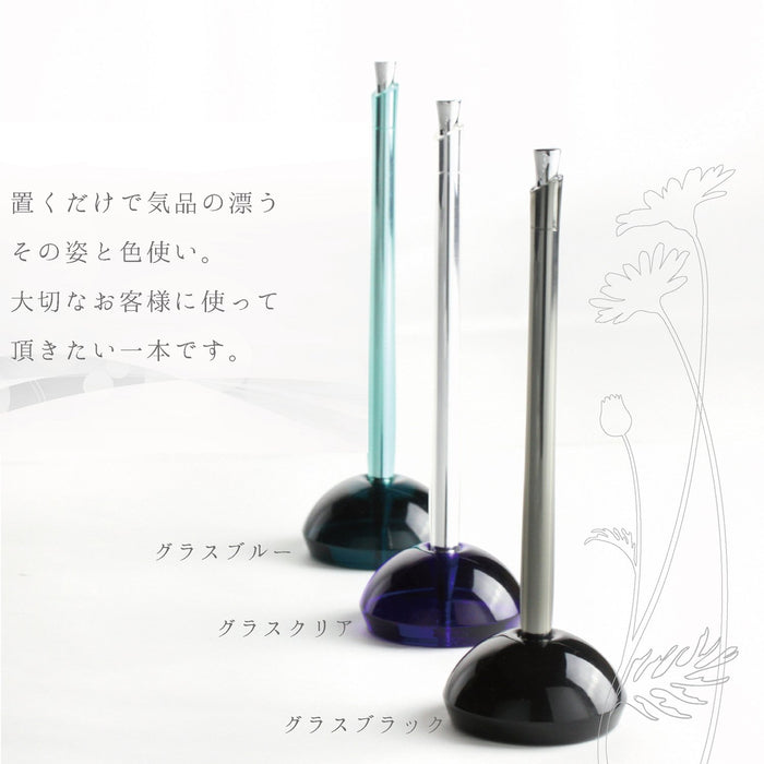 Zebra Ba65-Gbl Desk Pen 0.7 Glass Blue Premium Writing Tool-Kiichin - The #1 Place for Japanese Goods in Your Hand!