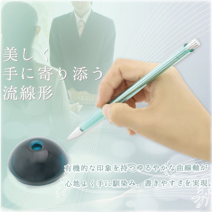 Zebra Ba65-Gbl Desk Pen 0.7 Glass Blue Premium Writing Tool-Kiichin - The #1 Place for Japanese Goods in Your Hand!