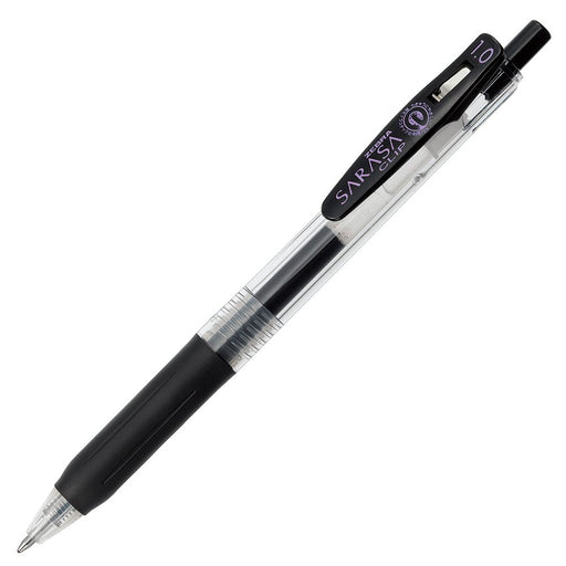 Zebra Black Gel Ballpoint Pen Sarasa Clip 1.0 10-Pack B-JJE15-BK-Kiichin - The #1 Place for Japanese Goods in Your Hand!