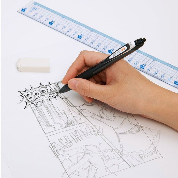 Zebra Sarasa Dry Gel Ballpoint Pens 0.4mm Soft Blue Pack of 10-Kiichin - The #1 Place for Japanese Goods in Your Hand!