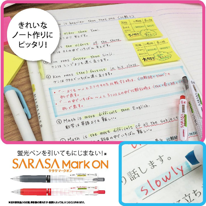 Zebra Sarasa Markon 0.5 Blue Gel Ballpoint Pen Pack of 10-Kiichin - The #1 Place for Japanese Goods in Your Hand!