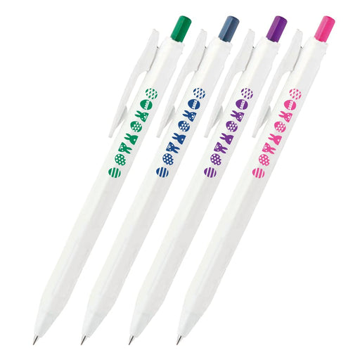 Zebra Sarasa R 0.4mm Gel Ballpoint Pen with Easter Pattern Jjs29-R1-4C-Vvd-Kiichin - The #1 Place for Japanese Goods in Your Hand!
