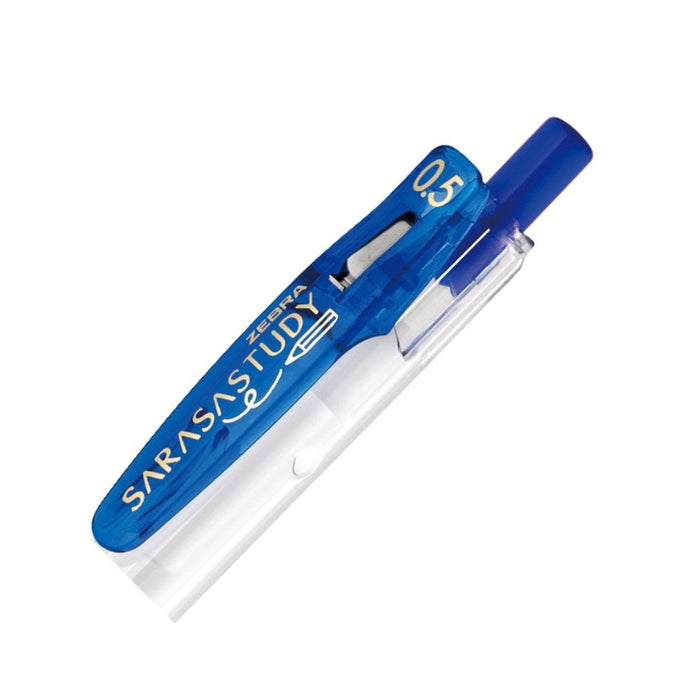 Zebra Sarasa Study Blue Gel Ballpoint Pen 0.5 Point 10-Pack Zebra B-JJM88-BL-Kiichin - The #1 Place for Japanese Goods in Your Hand!