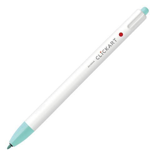 Zebra Clickart Water-Based Aqua Blue Knock Type Color Pen Wyss 22-Kiichin - The #1 Place for Japanese Goods in Your Hand!