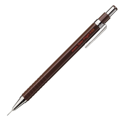 Zebra Color Flight Mechanical Pencil 0.3 Chocolate Pack of 10-Kiichin - The #1 Place for Japanese Goods in Your Hand!