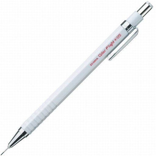 Zebra White Color Flight Mechanical Pencil 0.5 - Pack of 10 - B-Ma53-W-Kiichin - The #1 Place for Japanese Goods in Your Hand!