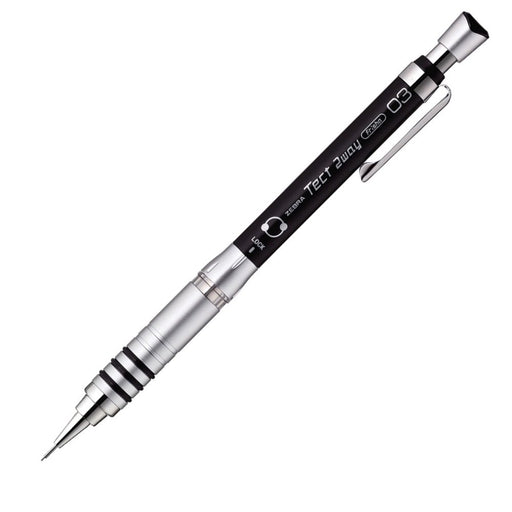 Zebra Tect Two-Way 0.3 Black Mechanical Pencil 10-Pack B-Mas41-Bk-Kiichin - The #1 Place for Japanese Goods in Your Hand!