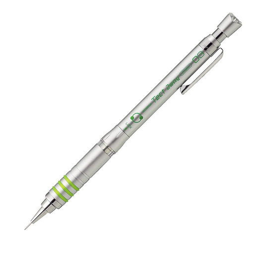 Zebra Tect Two Way 0.3 Silver B-Mas41-S Mechanical Pencil 10-Pack-Kiichin - The #1 Place for Japanese Goods in Your Hand!
