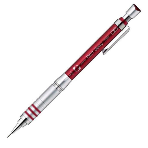 Zebra Tect Two Way 0.5 Mechanical Pencil in Red - Ma41-R Model-Kiichin - The #1 Place for Japanese Goods in Your Hand!