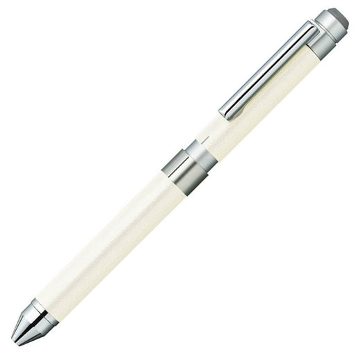 Zebra Shabo X CL5 Multi-Function Leather White Pen SB15-LW-Kiichin - The #1 Place for Japanese Goods in Your Hand!