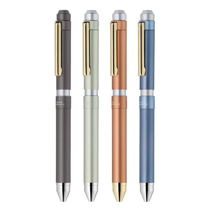 Zebra Shabo X LC5 Multi-Function Pen in Limited Space Gray Color-Kiichin - The #1 Place for Japanese Goods in Your Hand!