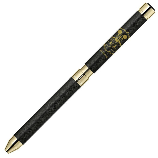 Zebra Shabo X SL6 Disney Mickey Black Leather Multi-Function Pen SB36-DSMC-BK-AZ-Kiichin - The #1 Place for Japanese Goods in Your Hand!