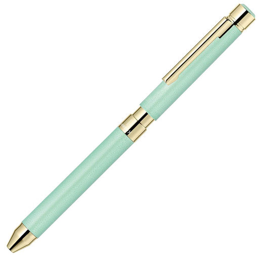 Zebra Shabo X SL6 Leather Mint Green Multi-Function Pen SB36-LMG-Kiichin - The #1 Place for Japanese Goods in Your Hand!