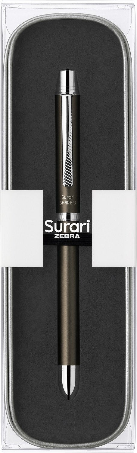 Zebra Shabo 2000 Multifunctional Pen Pc-Sb27-Mgr Limited Edition Metallic Gray-Kiichin - The #1 Place for Japanese Goods in Your Hand!