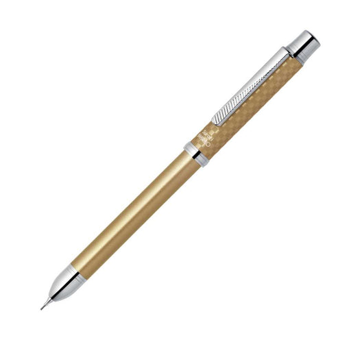 Zebra Shabo 2000 Multifunctional Pen Champagne Gold Case - PC-SB27-CGO-Kiichin - The #1 Place for Japanese Goods in Your Hand!