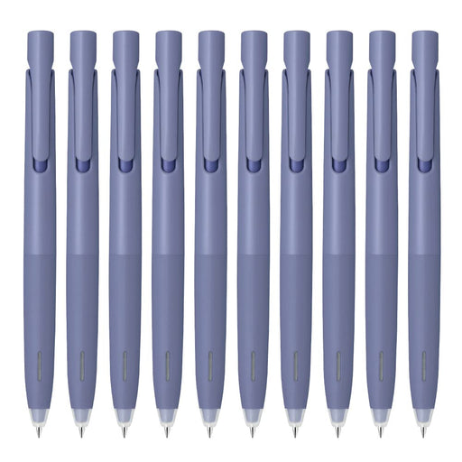 Zebra 0.5mm Oil-Based Black Ink Blue Ballpoint Pen Blen Business Edition - Pack of 10-Kiichin - The #1 Place for Japanese Goods in Your Hand!
