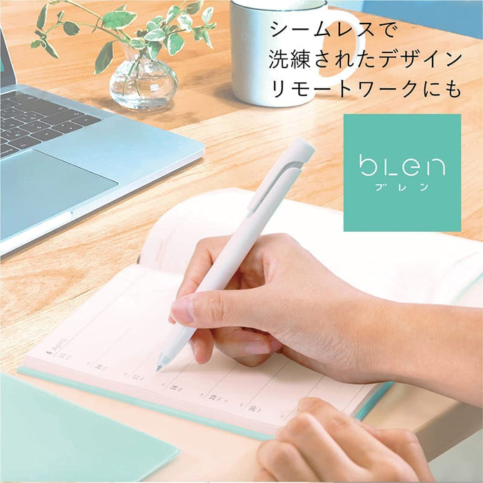 Zebra 0.5mm Oil-Based Black Ink Blue Ballpoint Pen Blen Business Edition - Pack of 10-Kiichin - The #1 Place for Japanese Goods in Your Hand!