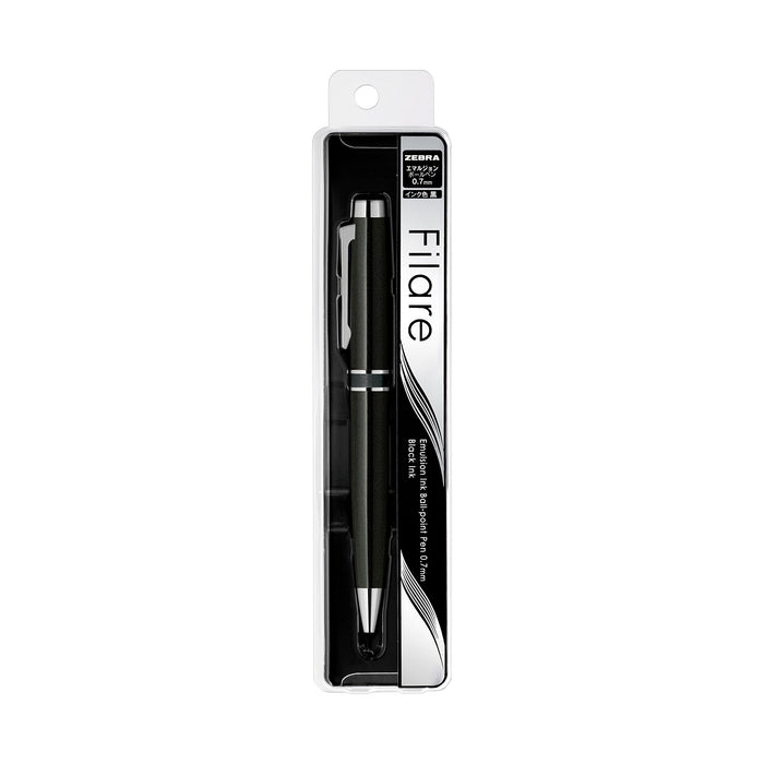 Zebra Black Oil-Based 0.7 Ballpoint Pen Pack of 10 - Zebra BP-BA68-BK-Kiichin - The #1 Place for Japanese Goods in Your Hand!