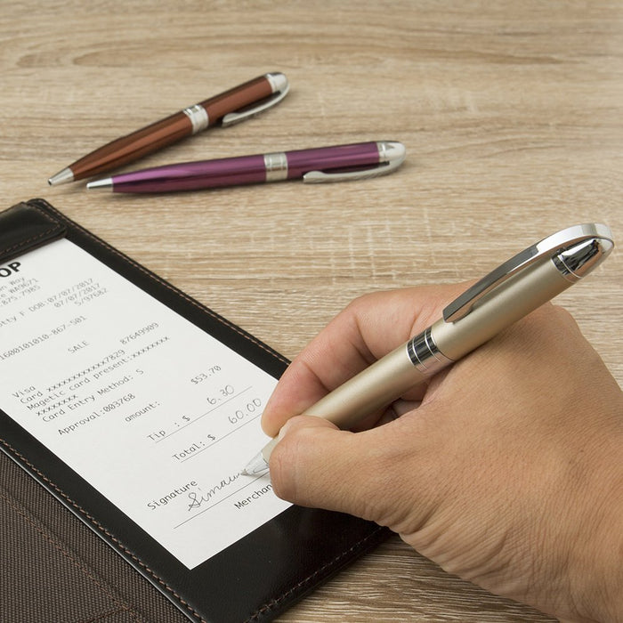 Zebra White Ballpoint Pen Fortia Vc 0.7mm Oil-Based Ink BA93-W-Kiichin - The #1 Place for Japanese Goods in Your Hand!