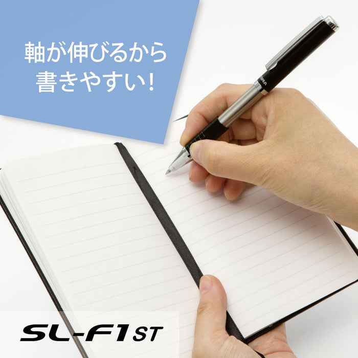 Zebra SL-F1 St Silver Oil-Based Ballpoint Pen - Ba115-S Zebra Writing Essential-Kiichin - The #1 Place for Japanese Goods in Your Hand!