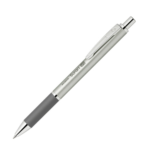 Zebra Slurry 300 Silver Oil-Based Ballpoint Pen 0.5mm Pack of 10-Kiichin - The #1 Place for Japanese Goods in Your Hand!