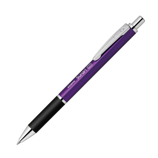 Zebra Slurry 300 Purple Ballpoint Pen 0.7mm Oil-Based Ink Pack of 10-Kiichin - The #1 Place for Japanese Goods in Your Hand!