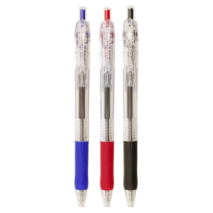 Zebra Blue Oil-Based Ballpoint Pen 0.5 Tip with Tapli Clip 14.3x1.14cm Size-Kiichin - The #1 Place for Japanese Goods in Your Hand!