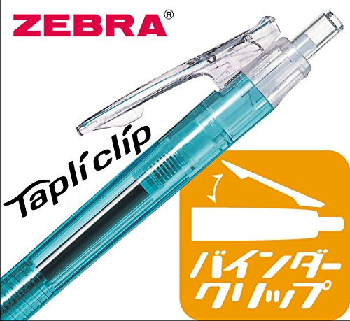 Zebra 0.7 Black Oil-Based Ballpoint Pen Tapuri Clip 10-Pack-Kiichin - The #1 Place for Japanese Goods in Your Hand!