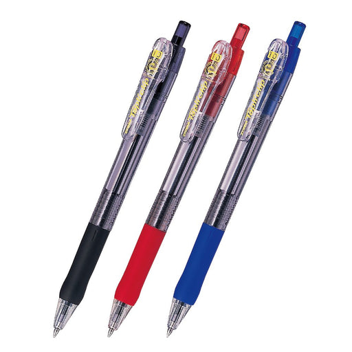 Zebra Tapuri Clip 1.0 Black Oil-Based Ballpoint Pen 5 Pieces Pack-Kiichin - The #1 Place for Japanese Goods in Your Hand!